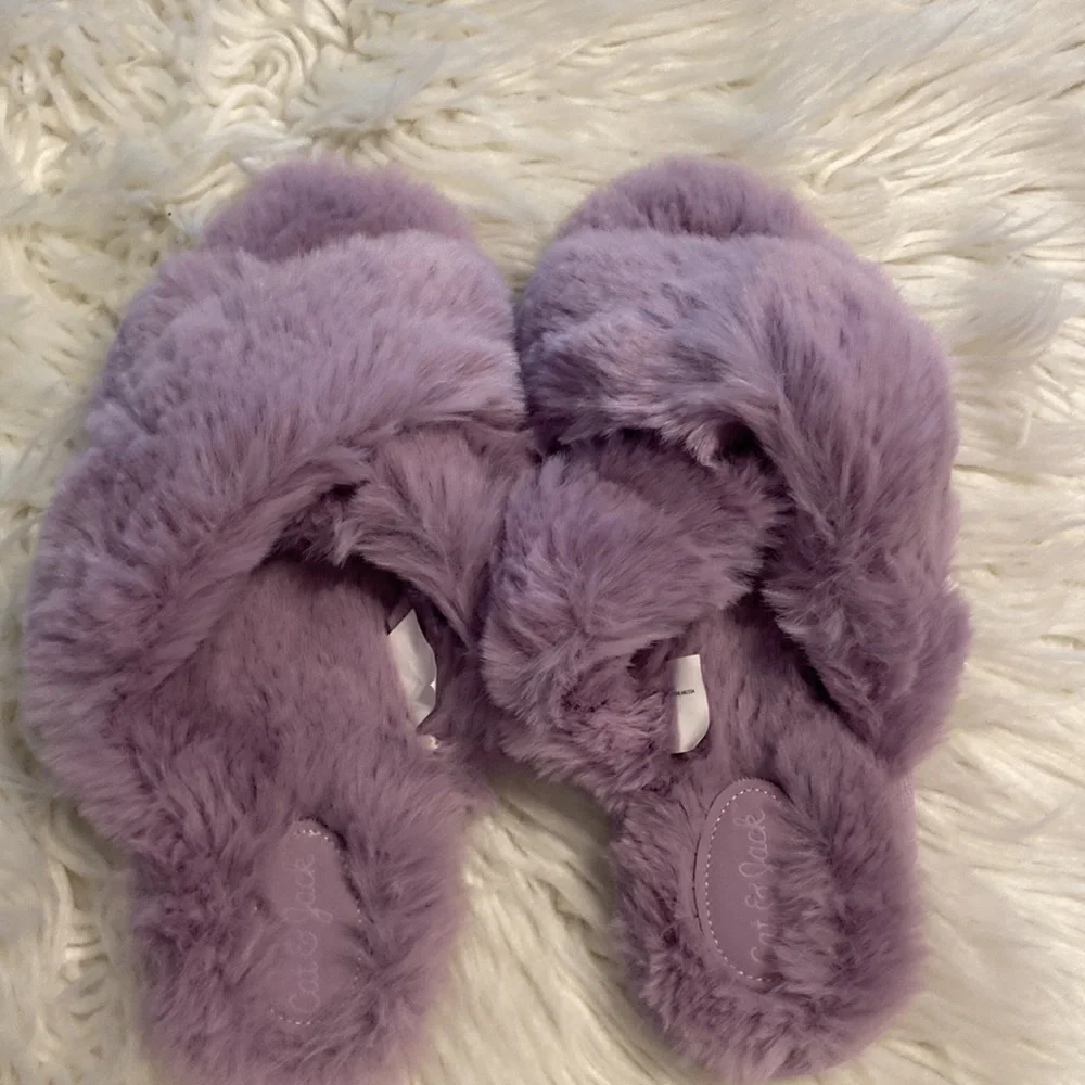 CAT & JACK SLEEPERS SIZE L(4-5) BNWOT SEE ALL PHOTOS COLOR LILAC